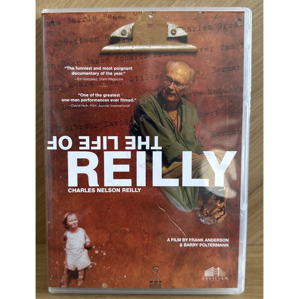 The Life of Reilly (DVD x 2) RARE/OOP‎ Charles Nelson Reilly Documentary